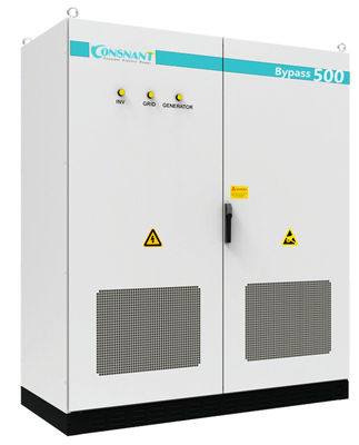 CONSNANT bypass cabinet is designed to be used together with bidirectional battery inverter and PV inverter