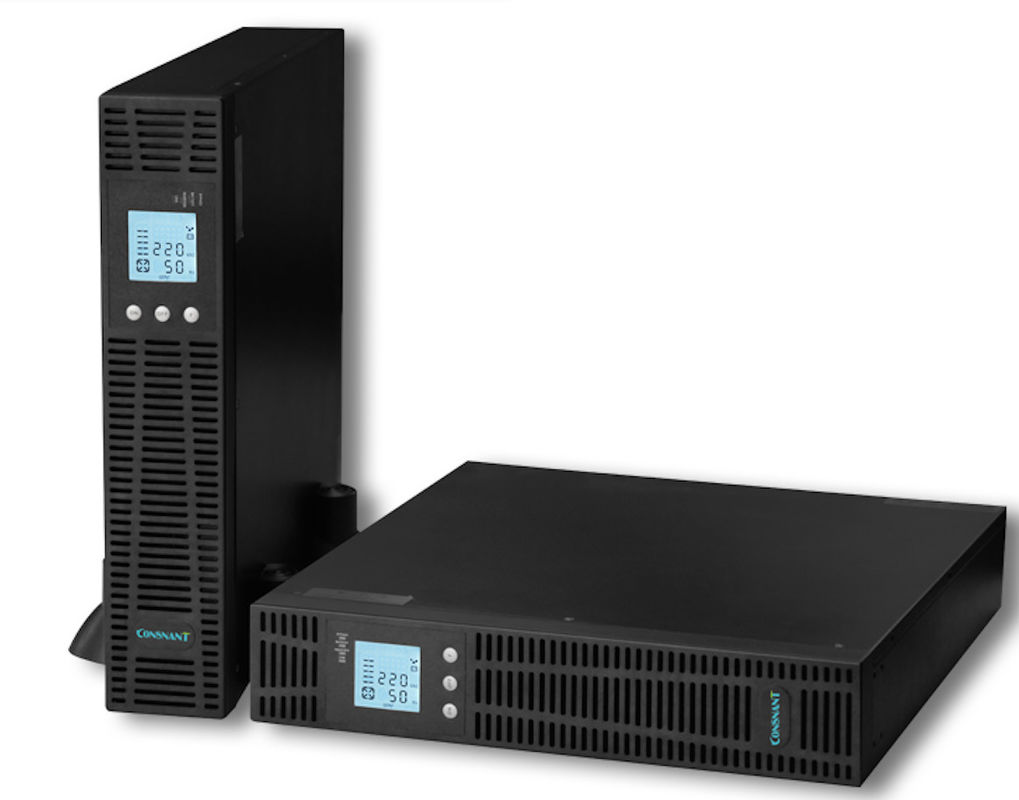 Double Conversion Rack Mount Dc Power Supply , High Frequency Rack Mount Ups