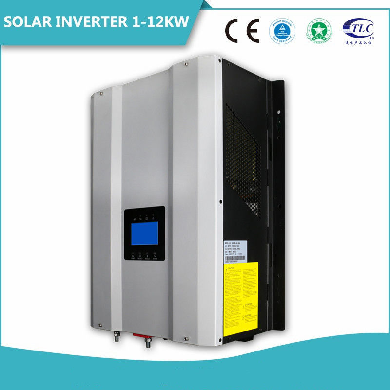 Hybrid Off Grid Solar Power Inverter 48v To 230v Pure Sine Wave Output 1-12kw