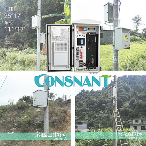 Network Apply Light Weight White Cabinet Outdoor UPS Solar Power System 5KW