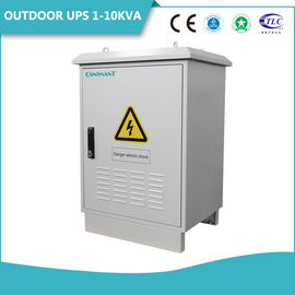 Integrated 10KVA Outdoor UPS System Double Conversion Online Design Waterproof
