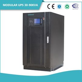 30KVA To 300KVA  Modular UPS System Low Audible Noise Three Phase For Unbalancing Load