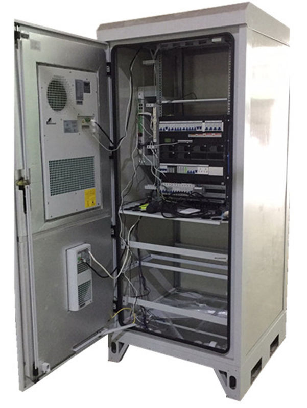 Weatherproof Outdoor Electrical Enclosures Cabinets , European Standard Outdoor Server Cabinet