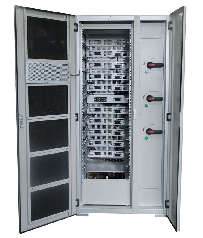 380V / 400V / 415V Modular UPS System Online 30 - 1200KVA Settable Frequency