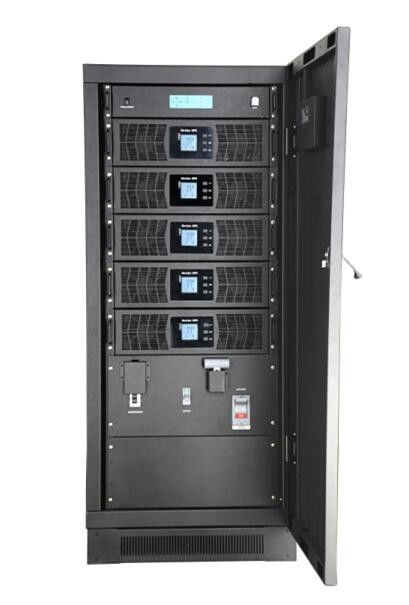 LCD Display Power Modular UPS System Data Center Modular UPS 30-300KVA Easy Maintain