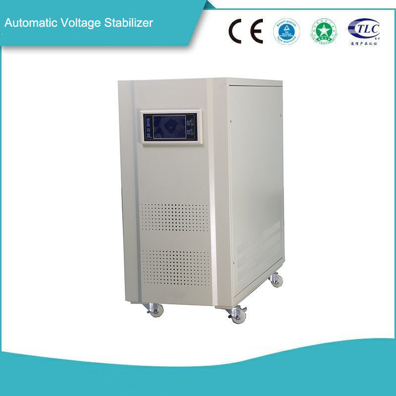 High Efficiency Automatic Voltage Stabilizer 10KVA - 90KVA CPU Intelligent Controlled