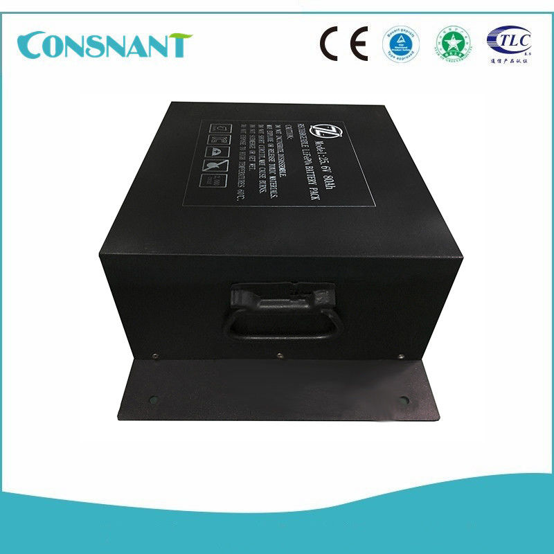 Highly Reliable Lithium Iron Battery Pack Intelligent Rechargeable LiFePo4 Non Toxic