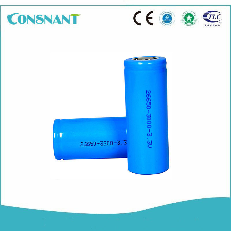 Small Size Lithium Iron Phosphate Battery Light Weight Long Cycle Serving Life