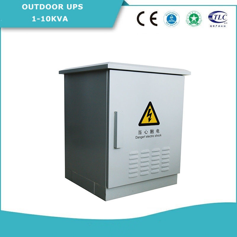 1-10KVA Outdoor UPS Systems LED Display 115~295VAC High Environmental Adaptability