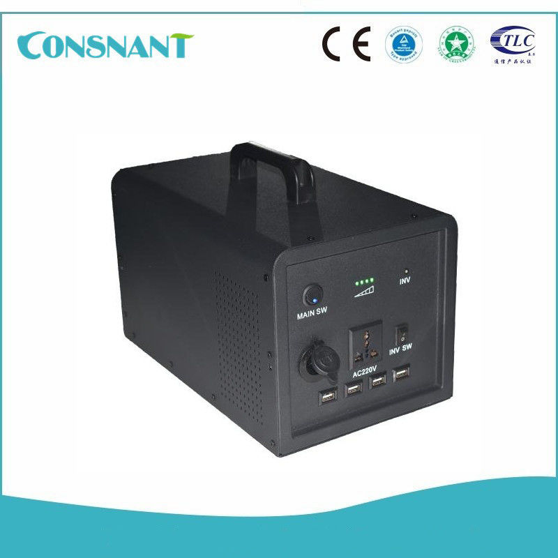 600W Lithium Iron Battery Pack Portable Uninterrupted Power Supply 4 USB Ports