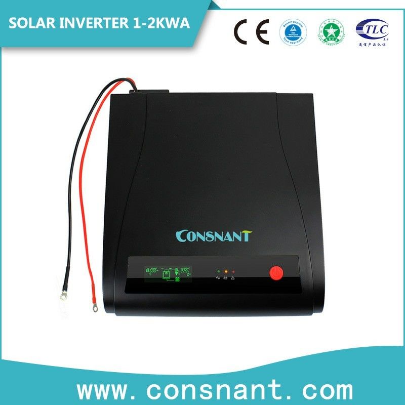 Home Solar Panel Dc To Ac Inverter Sine Wave , 0.5 - 2KW Solar System Inverter  High Frequency
