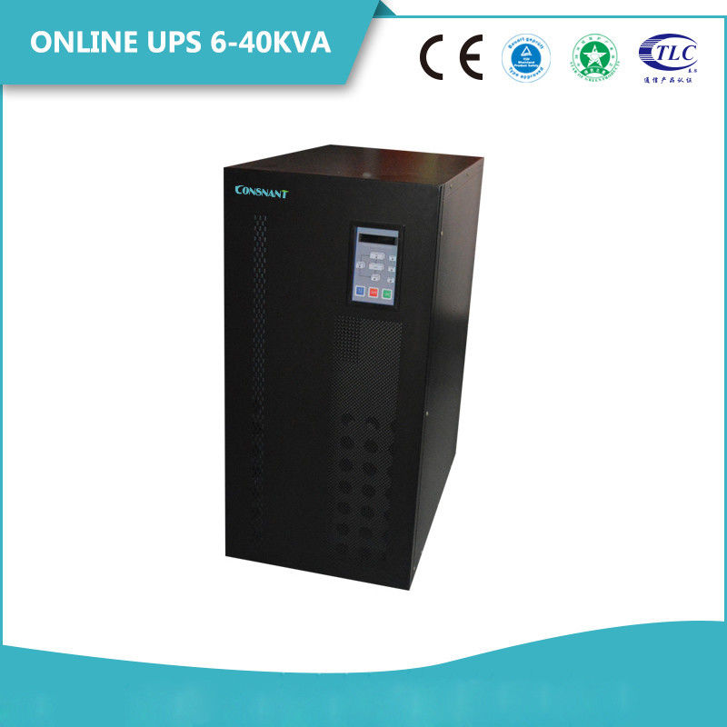 Small Double Conversion Low Frequency Online UPS 10 - 40KVA Anti - Interference
