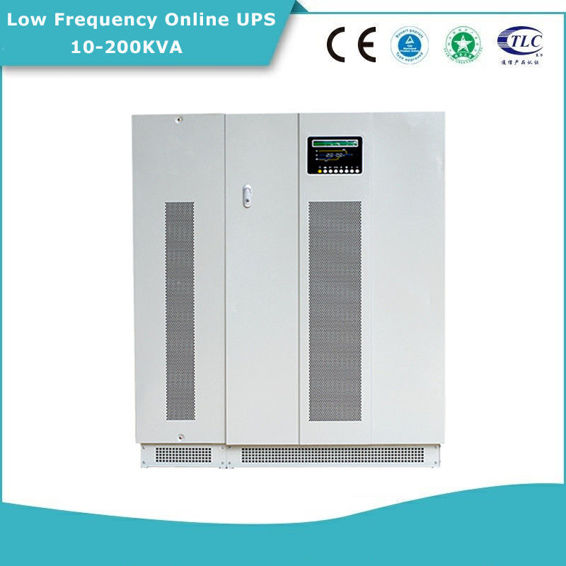 Three Phase 120KVA Low Frequency Online UPS Input Voltage 380 VAC For Telecommunications
