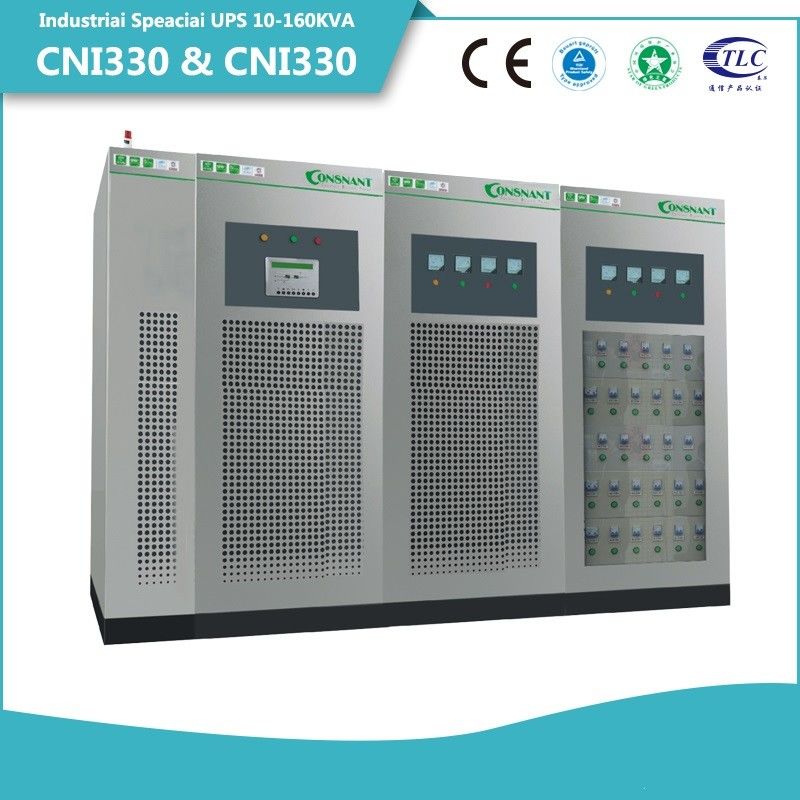 100KVA 80KW Industrial UPS Power Supply , Single Phase Industrial Ups Systems Uninterruptible