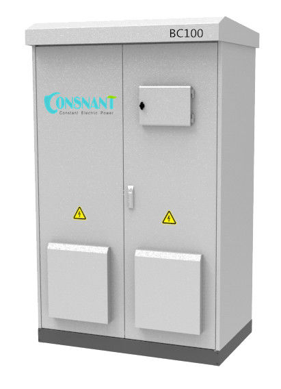 Outdoor battery cabinet with IP 54 protection level，inbuild lithium-ion battery and BMS system