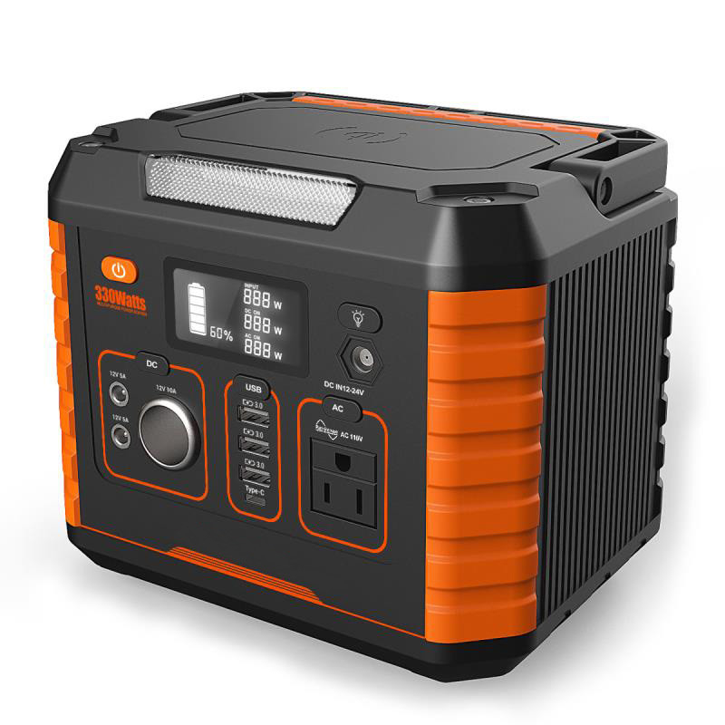 Portable 500W Outdoor Emergency Power Supply LFP CPET-MP QC3.0