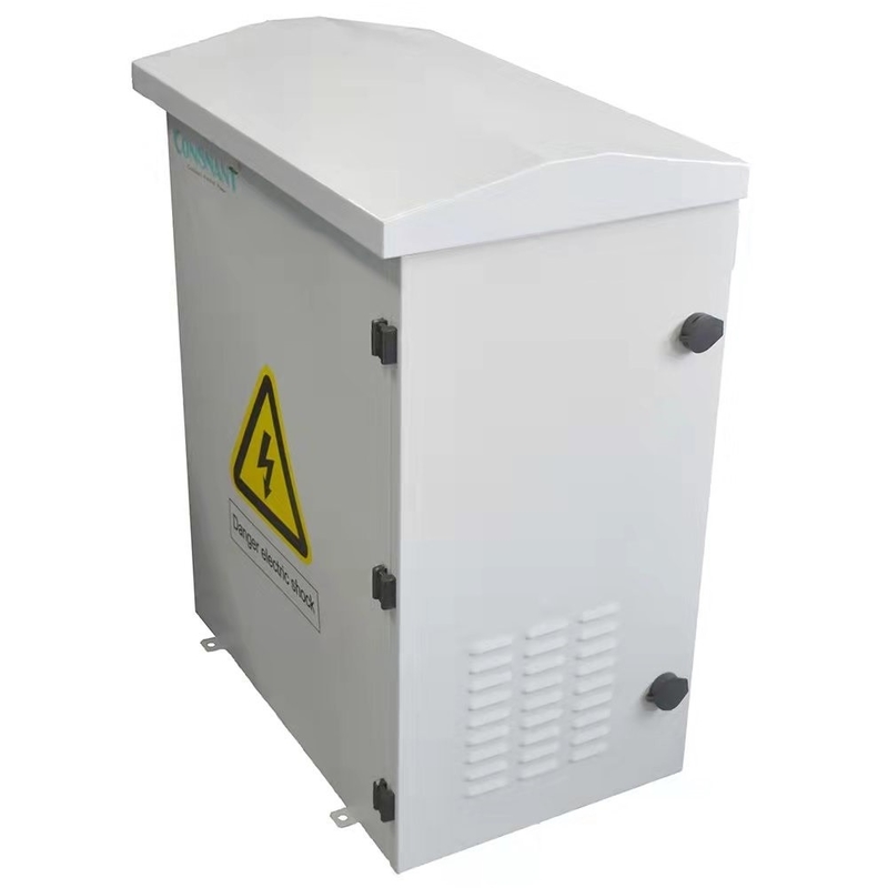 48VDC Lithium Battery IP55 Outdoor Cabinet Heat Insulation Integrated UPS Cabinet