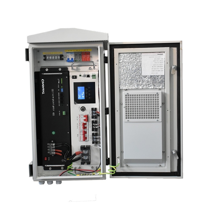 Electric IP55 Outdoor Cabinet Waterproof Sun Protection UPS System 3KW - 5KW